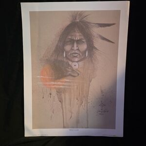 Johnny Tiger Jr. – “Wolf Clan” (1985) – Signed & Numbered 487/900